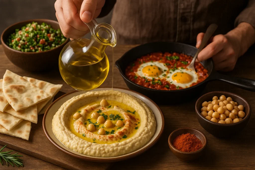 Cooking with Olive Oil in Middle Eastern Food