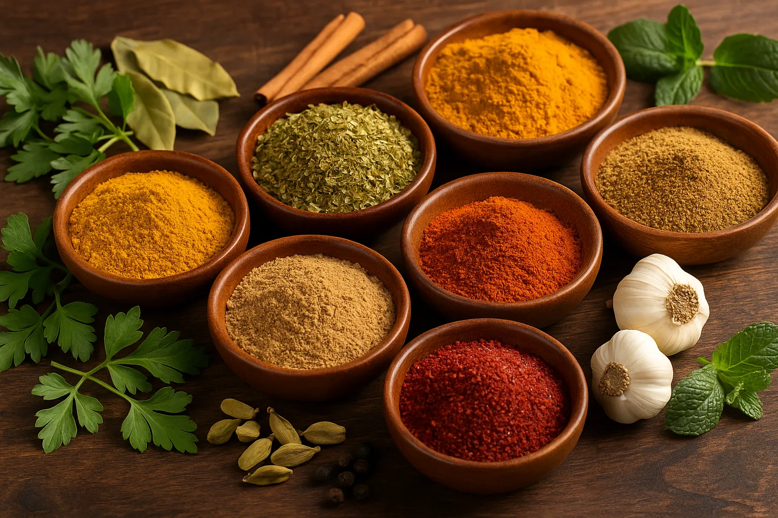 Middle Eastern spices
